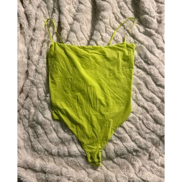 Skims Fits Everybody bodysuit daffodil NWT large - Picture 1 of 4